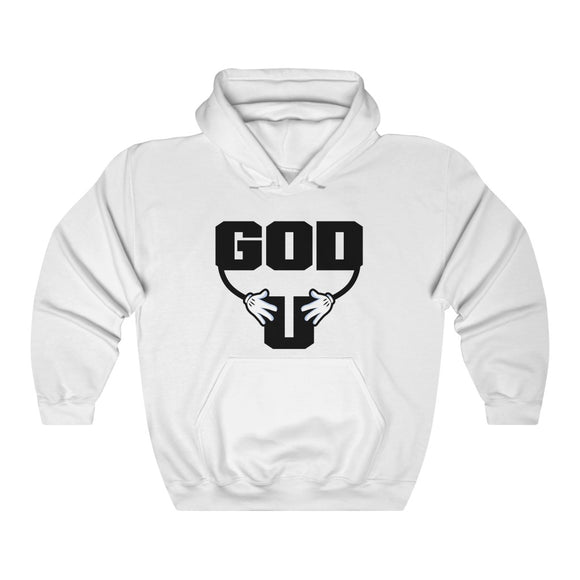 God has His hands on you - hoodie