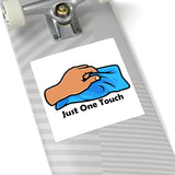 Just one touch - sticker