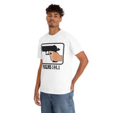 Teach my finger to fight - cotton tee